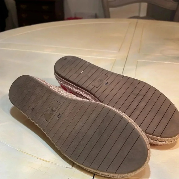 Charter Club Espadrille size 8 M pink and white - Picture 5 of 5